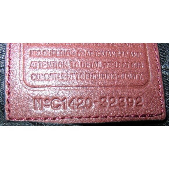 Coach 2014 Bleecker Maroon Leather Grommet Embellished Crossbody Bucket Bag - Picture 9 of 11